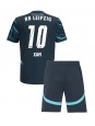 RB Leipzig Xavi Simons #10 Ausweichtrikot für Kinder 2024-25 Kurzarm (+ Kurze Hosen)